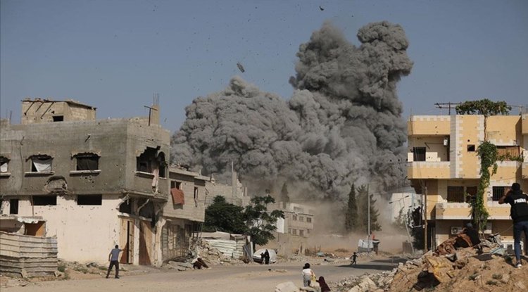 İşgalcilerin Gazze'de düzenlediği son saldırılarda 16 Filistinli şehit oldu