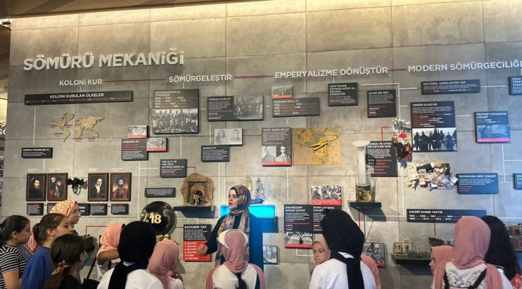 Yaz Kur'an Kursu öğrencileri Hafıza Müzesini ziyaret etti