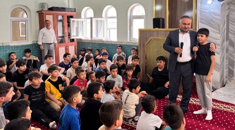 Müftü Okuş, öğrencilerle buluştu