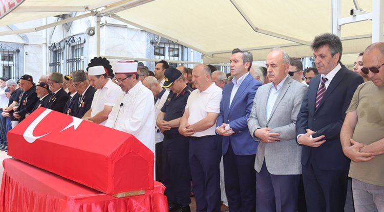 Kıbrıs gazisi Şahin Demirci, Ünye'de ebediyete uğurlandı