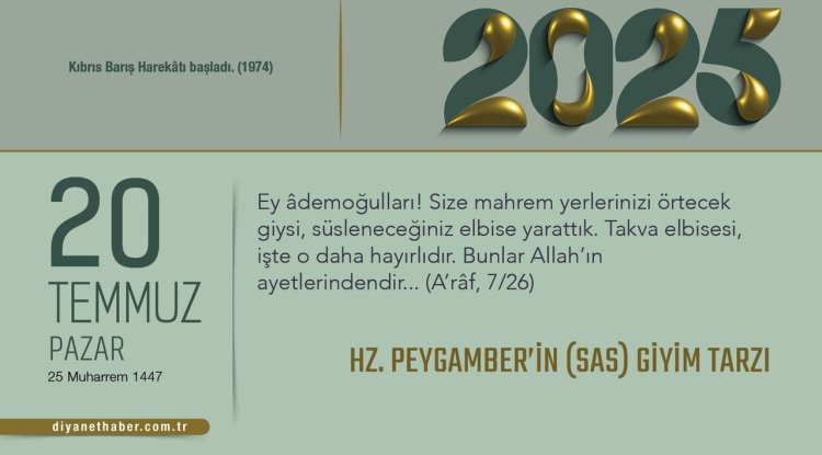 Hz. Peygamber’in (sas) Giyim Tarzı