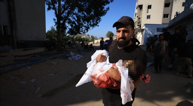 İşgalcilerin Gazze'ye sabah saatlerinden bu yana düzenlediği saldırılarda 20 Filistinli şehit oldu