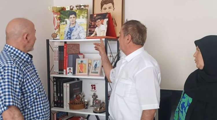 Müftü Kayış'tan şehit ailesine ziyaret