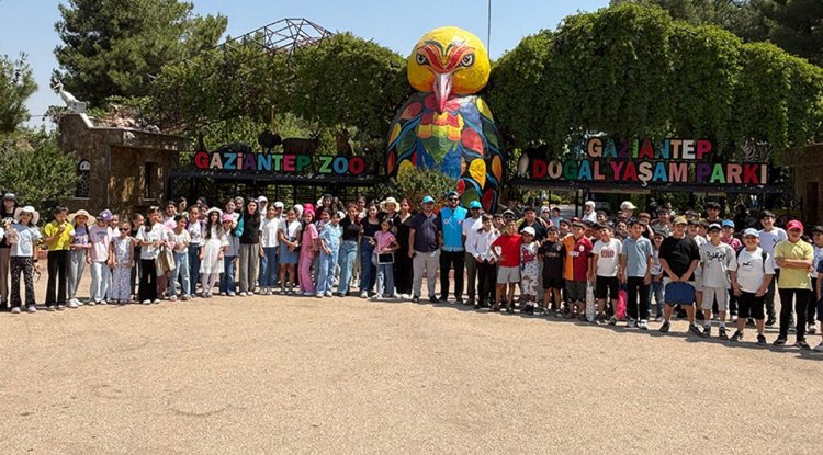 Kilis'te çocuklar "Ekranı Kapat, Çevreni Keşfet" projesinde bir araya geldi