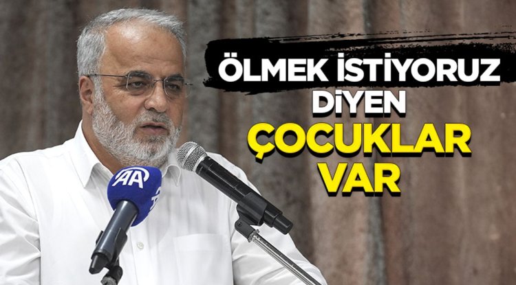 İşliyen: 'Ölmek istiyoruz' diyen çocuklar var