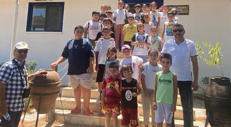 Bodrum'da Yaz Kur’an Kursu öğrencileri gezide buluştu