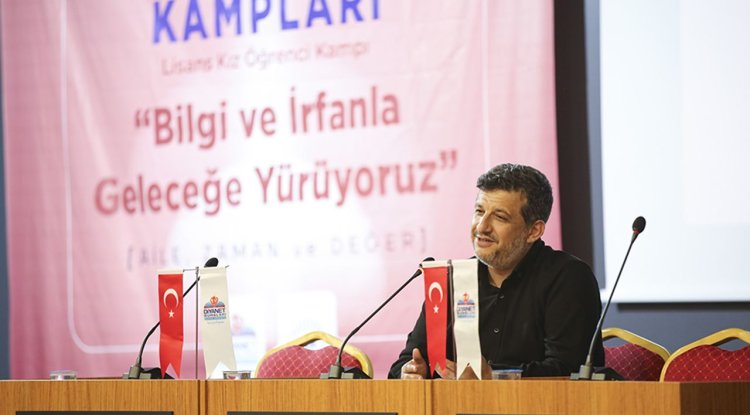 TDV Yaz Kampı'nda "Fıtrata Uygun Yaşamak'' Semineri düzenlendi