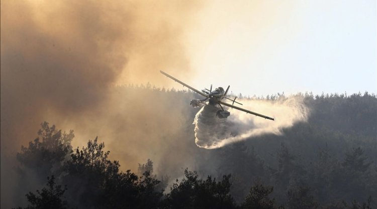 Bursa ve Kahramanmaraş'taki orman yangınlarına müdahale 3. gününde sürüyor