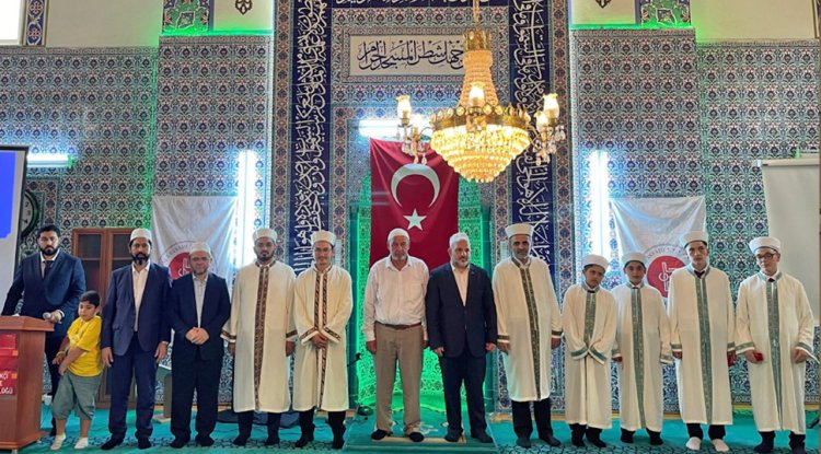 Çanakçı’da 4 hafız icazet almanın sevincini yaşadı