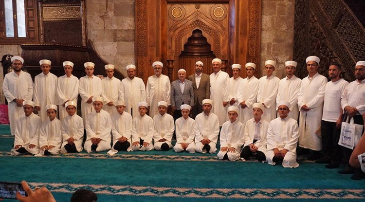 Aksaray'da 21 Hafız mezuniyet heyecanı yaşadı