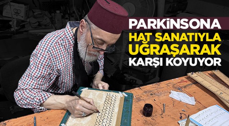 Parkinsona hat sanatıyla uğraşarak karşı koyuyor