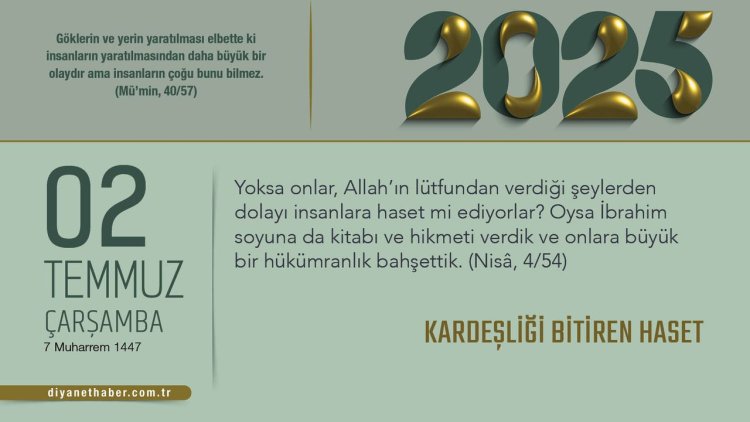 Kardeşliği Bitiren Haset