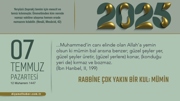 Rabbine Çok Yakın Bir Kul: Mümin