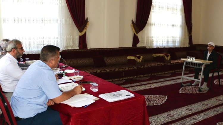 Mersin'de hafızlık tespit sınavı gerçekleştirildi
