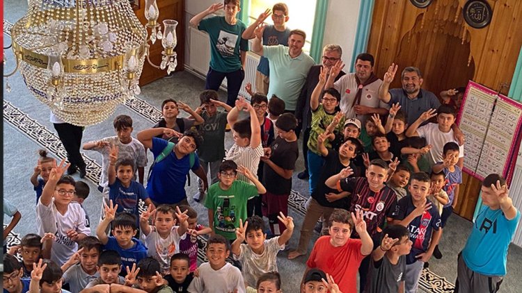 Karaman'da Yaz Kur'an Kursu öğrencileri izcilik faaliyetinde bulundu