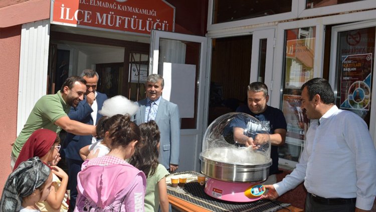 Elmadağ'da Yaz Kur’an Kursları coşkuyla geçiyor