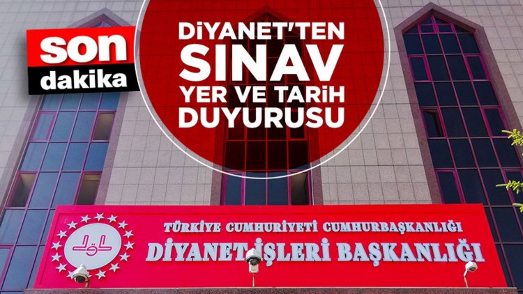 Yurt Dışı Sözleşmeli Din Görevlisi Temsil ve Yeterlik Sınavı Yer ve Tarihleri