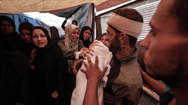 İşgalcilerin Gazze'ye son saldırılarında aralarında çocukların olduğu 13 kişi şehit oldu