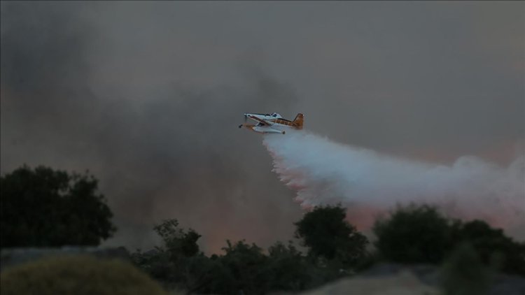 Yurdun çeşitli bölgelerinde çıkan orman yangınlarına müdahaleler devam ediyor