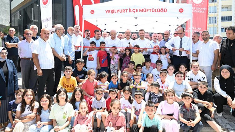 Malatya Ehlibeyt Camii ve Kur’an Kursu açıldı