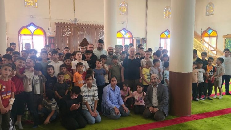 Özalp'ta camide engelsiz buluşma düzenlendi