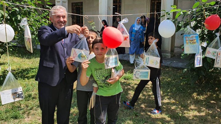 Trabzon'da "ağaçlar kitap açtı"