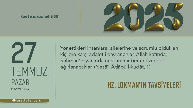 Hz. Lokman’ın Tavsiyeleri