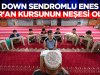Down sendromlu Enes, Kur'an kursunun neşesi ve ilgi kaynağı oldu