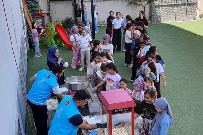 Orhaneli'ndeki yaz Kur'an kurslarında coşku