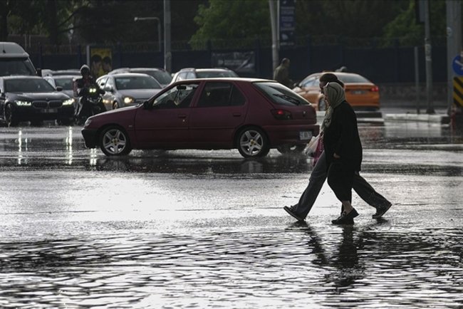 Ankara ve Konya için sağanak uyarısı