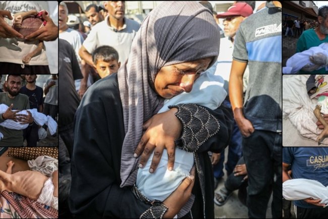 Gazze’de Bebek Katliamı