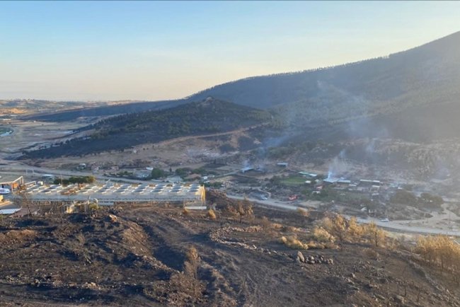 Çanakkale'de 4 köyü etkileyen yangının çıkış nedeni belirlendi