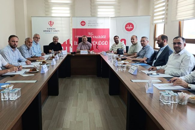 Tekirdağ'da "Bölge Müftüleri İstişare Toplantısı" yapıldı