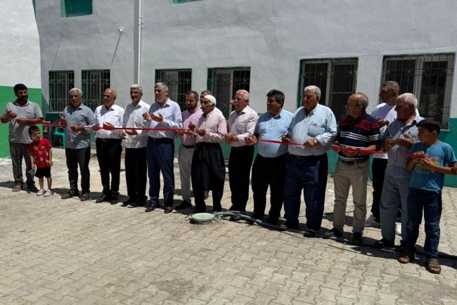 Halfeti Macunlu Camii dualarla açıldı