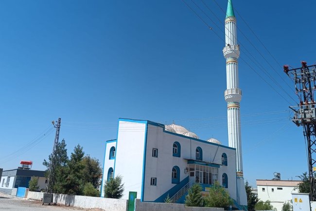 Depremde hasar alan Halfeti Macunlu Camii yenilendi