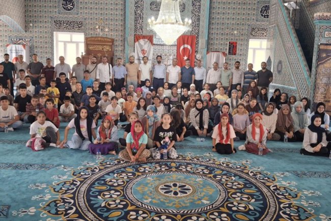 Espiye'de yaz Kur'an kursu öğrencileri bilgide yarıştı