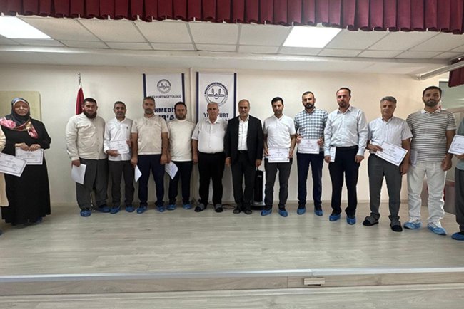 Malatya'da sertifika töreni