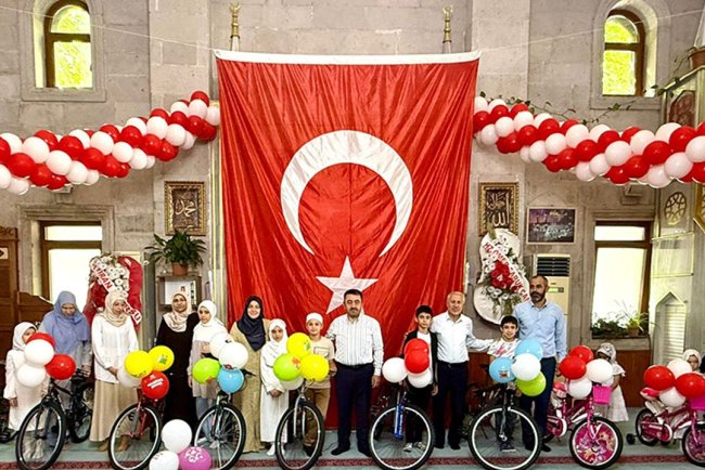 Talas'ta mezuniyet heyecanı yaşandı