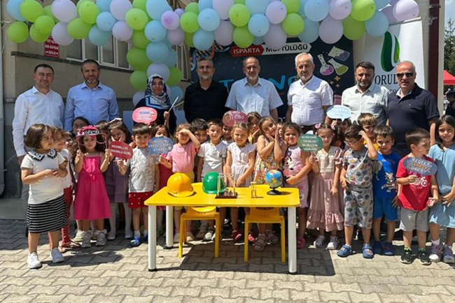 Isparta'da Yaz Kur'an kursu öğrencileri Tekno Fun etkinliğinde buluştu