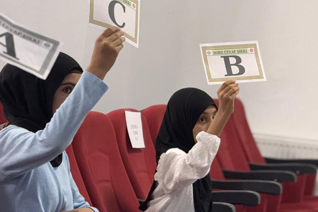 Iğdır'da "Yaz Kur'an Kursları Bilgi Yarışması" düzenledi