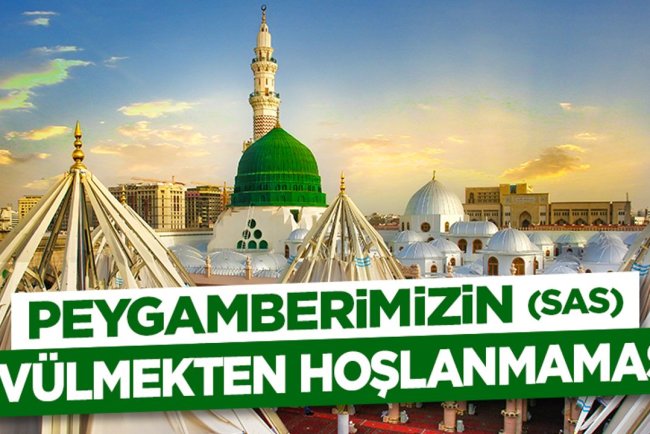 Peygamberimizin (sas) Övülmekten Hoşlanmaması