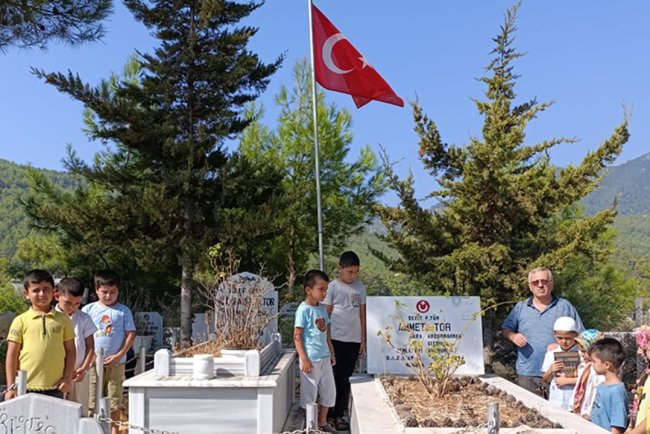 Yaz Kur’an Kursu öğrencilerinden vefa ziyareti