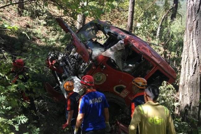 Osmaniye'de arazözün devrilmesi sonucu 1 orman işçisi şehit oldu