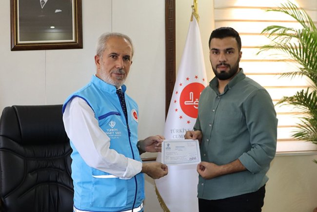 Gözkaya Köy Camii'nden Filistin'e destek