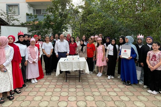 Yatılı yaz Kur’an kursları kapanış programıyla tamamlandı