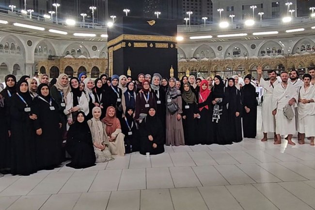 Diyanet Gençlik Bilgi Yarışması'nın kazananları umrede