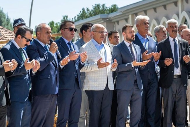 Yazıhan Merkez Camii'nin temeli atıldı