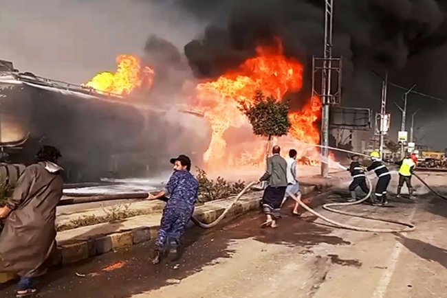 İşgalcilerin Sana'ya düzenlediği hava saldırılarında 4 kişi şehit oldu