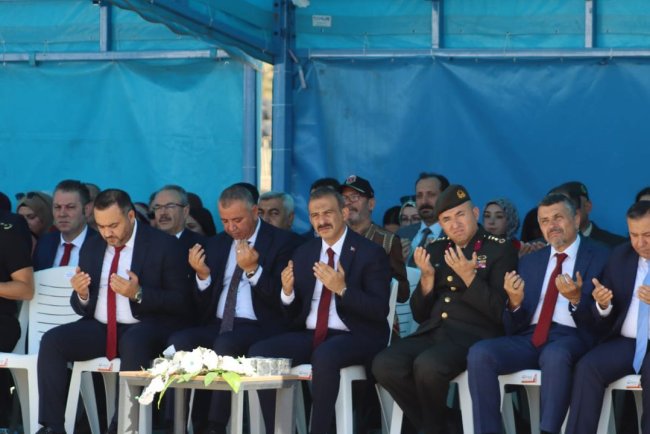 Zaferin yıl dönümünde şehitler dualarla anıldı