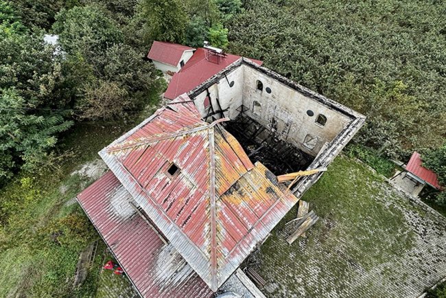 Ordu'da camide yangın çıktı
